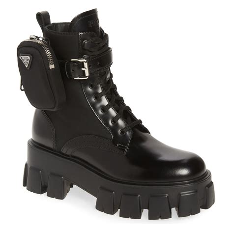 prada lug sole combat boot|Prada Monolith Mini Bag Lug Sole Combat Boot (Women).